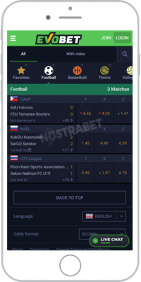 evobet-ios-mobile-live-betting-football